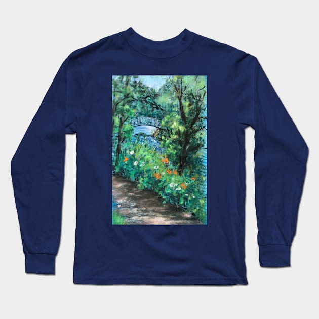 Plein Air Impression Long Sleeve T-Shirt by artdesrapides